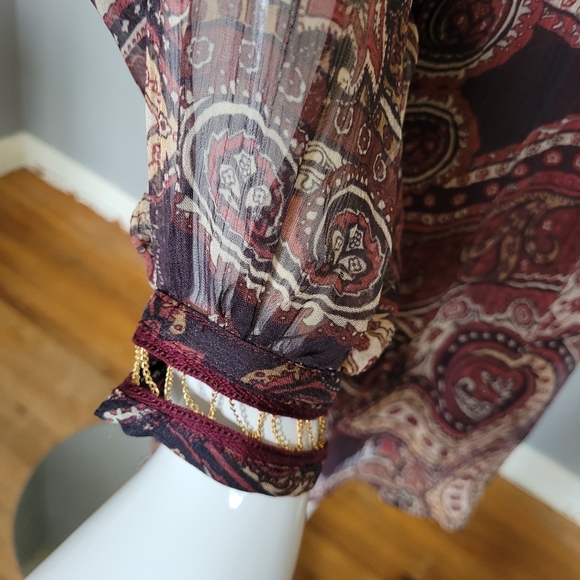 The Jet Set Diaries Labyrinth Paisley Mini Dress, BNWT, Size M - Picture 4 of 8